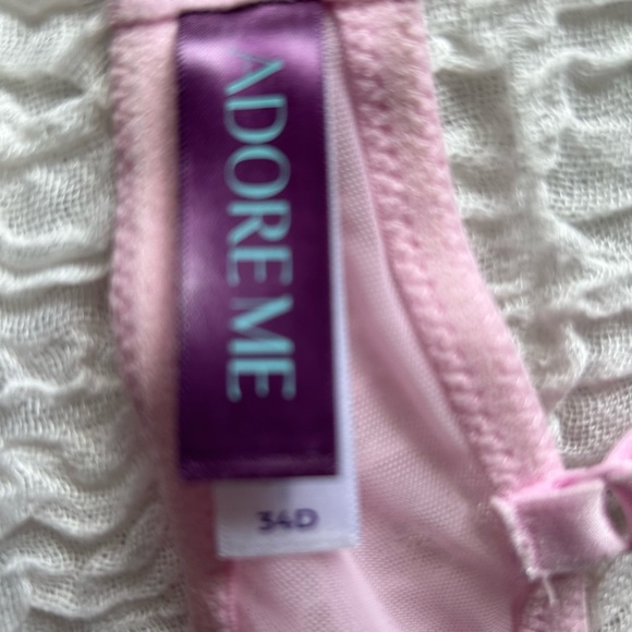 ADORE ME Bonnie contour pink lace bra - Picture 4 of 4
